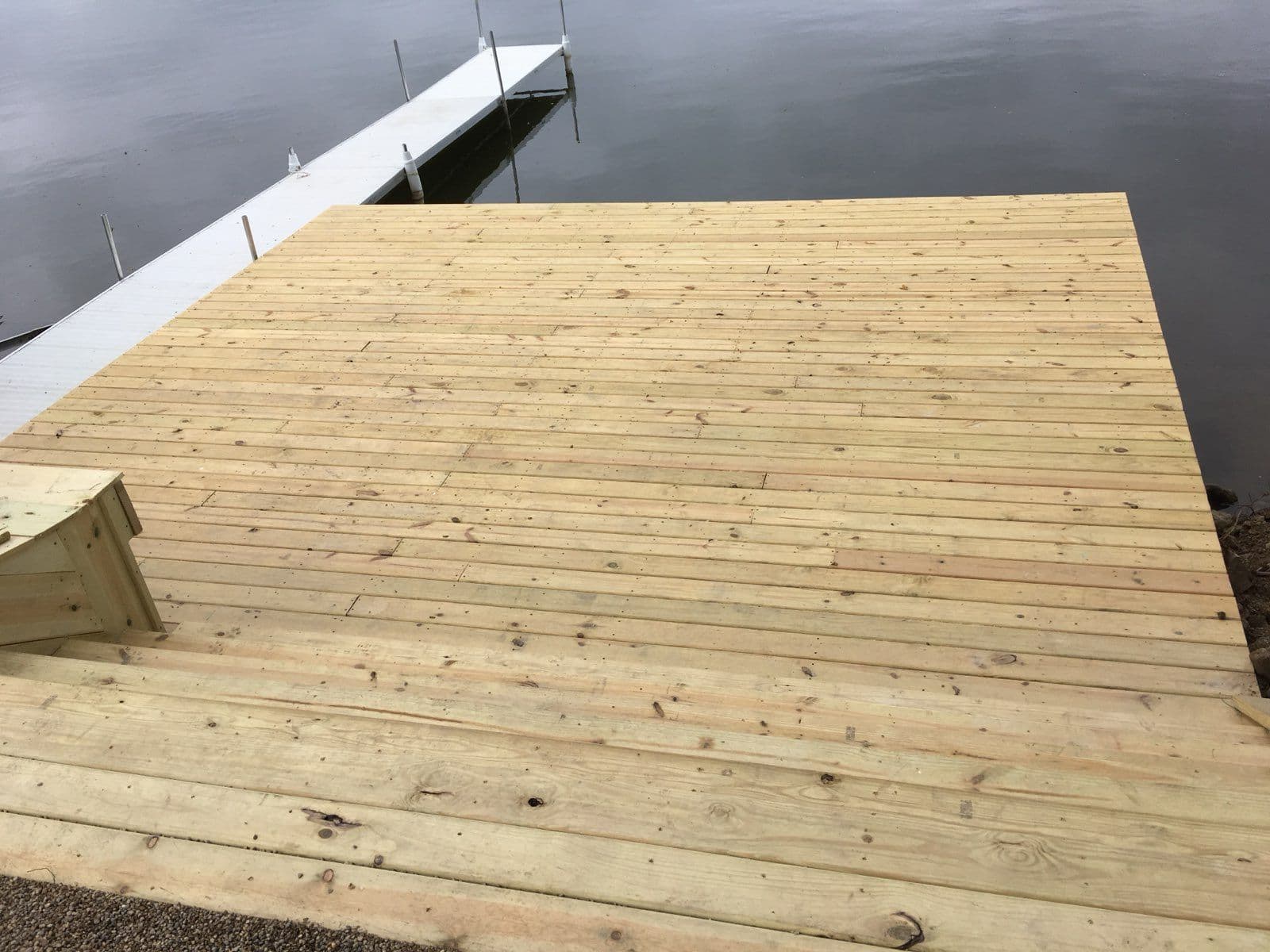 Gallery photos for Lakefront Deck and Seawall Transformation: Image #2
