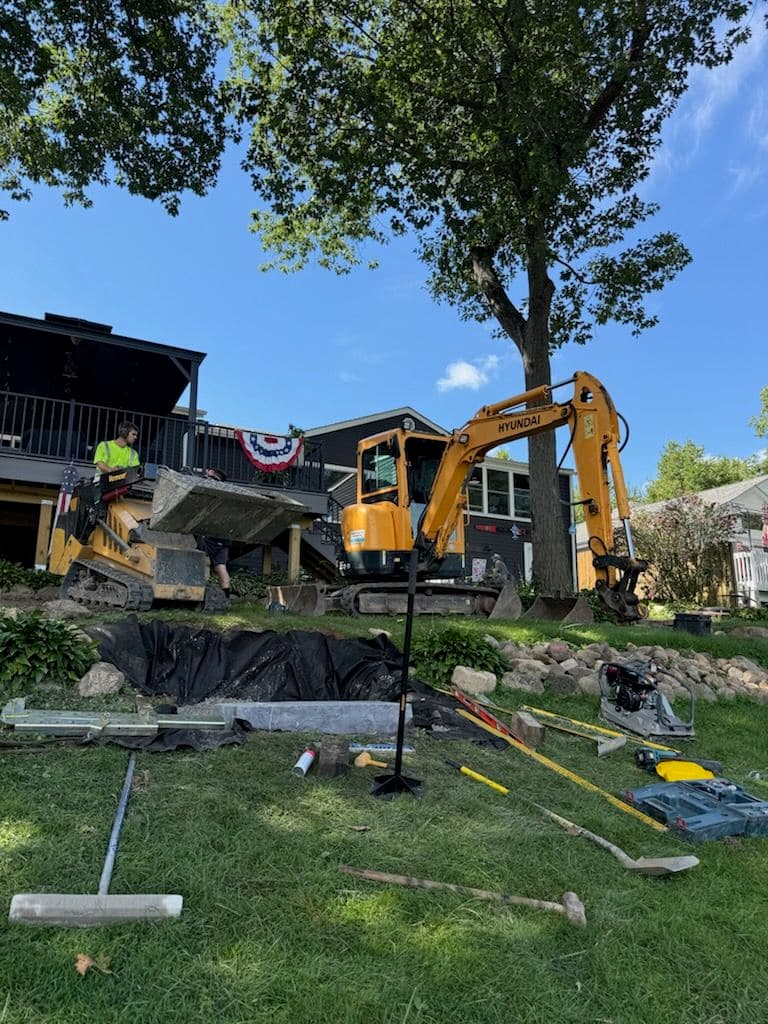 Project Beautiful Concrete Steps Elevate Lakeside Living image