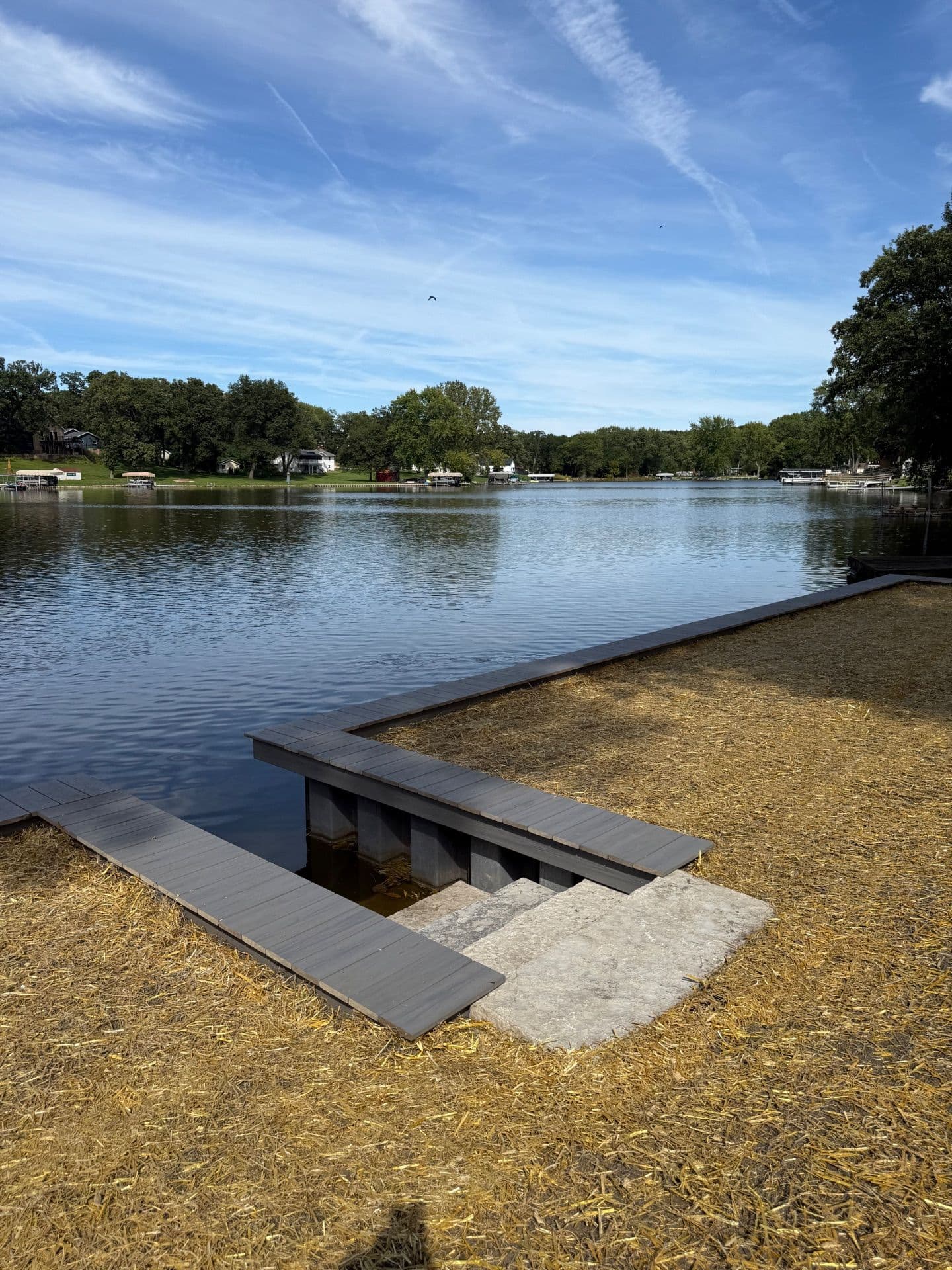 Gallery photos for Stunning Vinyl Seawall and Steps for Serenity: Image #3